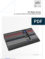 Peavey 24fx - Mixer 20 Canales