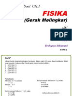 UJIAN HARIAN 1 - FISIKA - GERAK MELINGKAR (X-Ipa-1 - Butet Manurung)