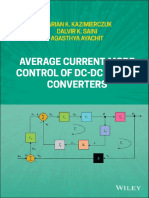 Average Cirremt Mode Control of DC To DC Power Converters - Kazimierczuk 2022 WILEY