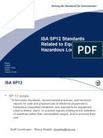 ISA SP12 Standards Related To Equipment in Hazardous Locations