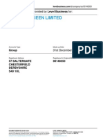 J.H.& F.W.Green Limited: Annual Accounts Provided by Level Business For