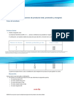 Analizando Razones de Producto Total, Promedio y Marginal.