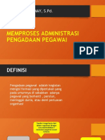 Pengadaan Pegawai