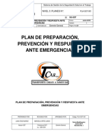 Plan de Preparación Prevención y Respuesta Ante Emergencias