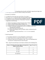 A. General Guidelines: (Note: Only One (1) Required Document From 2.4.1 To 2.4.4 Is To Be Submitted)