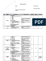 Planificare Clasa A III-A Limba Engleză 2021-2022