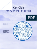 7th General Meeting