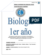 Cuadernillo de Biologia de 1º Año (2022)