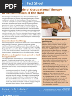 Download The Unique Role of Occupational Therapy In Rehabilitation of the Hand by The American Occupational Therapy Association  SN56730109 doc pdf