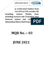 MQR No.:-03 JUNE 2021: Monthly Quality Report