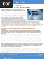 Download Occupational Therapy Services for Persons With Visual Impairment by The American Occupational Therapy Association  SN56730116 doc pdf