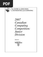 2007 Canadian Computing Competition: Junior Division: Sponsor