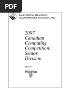 2007 Canadian Computing Competition: Senior Division: Sponsor