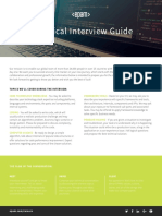 Technical Interview Guide: Core Topics & Conversation Flow