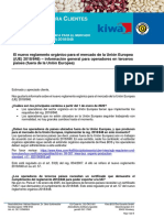 22-01 - Customer Information - Nuevo Reglamento Organico EU - ES