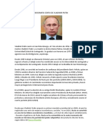 Biografía Corta de Vladimir Putin