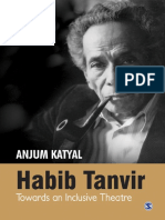 Anjum Katyal - Habib Tanvir - Towards An Inclusive Theatre-SAGE Publications Pvt. LTD (2012)