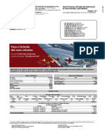 Nota Fiscal Fatura de Serviços #DA FATURA: 2257453932 Página 1/1