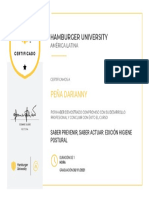 Peña Darianny: Saber Prevenir, Saber Actuar: Edición Higiene Postural