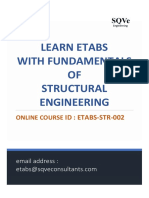 Learn Etabs With Fundamentals OF Structural Engineering
