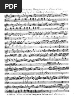 Bach Johann Christian Keyboard Sonata in G Major, W.a 10b Complete Score