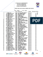 Clasificacion Tercera Etapa Dominicana 2022