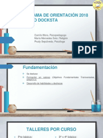 Programa de orientacion 2018