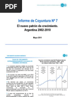 CIFRA - Informe de Coyuntura 07 - Mayo 2011