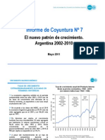 CIFRA - Informe de Coyuntura 07 - Mayo 2011