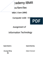 Adarsh Sonwani MM 3rd Sem IT