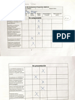 Rúbrica de Evaluación de Proyecto.