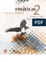 Matemáticas 2 Calculo Integral Dennis G Zill