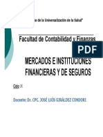 Instituciones Financieras y Supervisión del Sistema