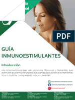 Guía Inmunoestimuladores