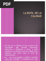 La Ruta de La Calidad
