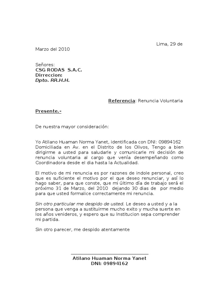 Carta Renuncia Voluntaria Borja[1]