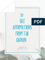 30 Self Affirmations From The Quran - 2