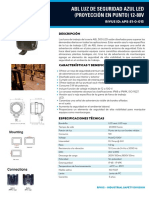 ABL Luz de Seguridad Azul LED APS-S1-0-013