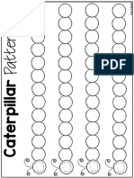 Caterpillar Pattern FREEBIE