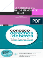 Derechos y Deberes de Los Servicios de Salud