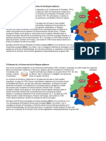 El Bloqueo de y La Formación de Los Bloques Militares