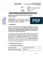 FORMALIZACION DE LA INVESTIGACION PREPARATORIA - TOCAMIENTOS (2) (1) DE Jusmaleymi Nashira Quispe Fierro