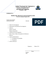 Formato Perfil Proyecto Investigacion