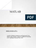 Introducción a MATLAB en