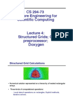 CS 294-73 Software Engineering For Scientific Computing