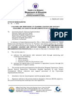 Division Memorandum No. 80, S. 2022