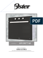 Forno Oster OFOR7740 Manual