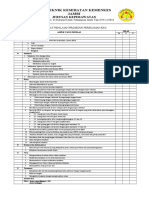 Format Penilaian Prosedur Perekaman Ekg