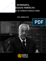 Interinato, El Negocio Perfecto: Las Licitaciones de Guillermo Pacheco Pulido