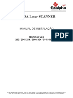 Vesda Laser Scanner - Manual de instalacao